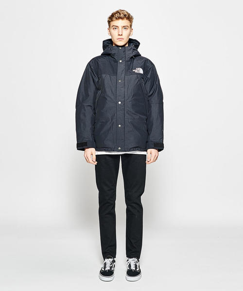 THE NORTH FACE（ザノースフェイス）の「＜THE NORTH FACE＞ MOUNTAIN DWN JKT/マウンテンダウンジャケット（ダウンジャケット/コート・メンズ・ダークグリーン/ブラック/イエロー・SMALL/MEDIUM/LARGE）」の14枚目の写真