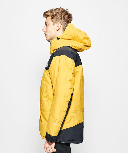 THE NORTH FACE（ザノースフェイス）の「＜THE NORTH FACE＞ MOUNTAIN DWN JKT/マウンテンダウンジャケット（ダウンジャケット/コート・メンズ・ダークグリーン/ブラック/イエロー・SMALL/MEDIUM/LARGE）」の8枚目の写真