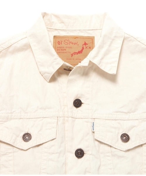 orSlow(オアスロウ)の「orslow / 別注 60s デニムジャケット(デニムジャケット・レディース・アイボリー・1/2)」の9枚目の写真