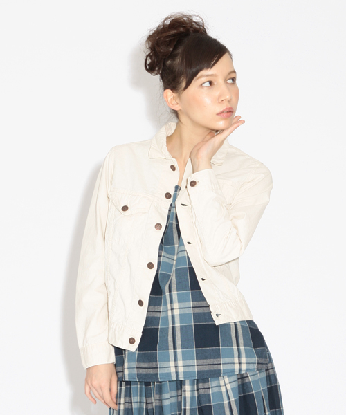 orSlow(オアスロウ)の「orslow / 別注 60s デニムジャケット(デニムジャケット・レディース・アイボリー・1/2)」の18枚目の写真