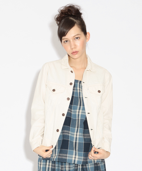 orSlow(オアスロウ)の「orslow / 別注 60s デニムジャケット(デニムジャケット・レディース・アイボリー・1/2)」の2枚目の写真