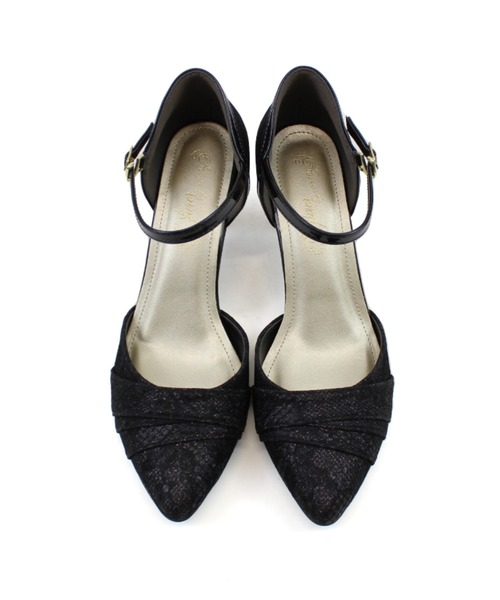jurer(ジュレ)の「アーモンドトゥセパレートレースパンプス(パンプス・レディース・ブラック/ベージュ/シルバー/ゴールド・M/L/LL/S)」の8枚目の写真