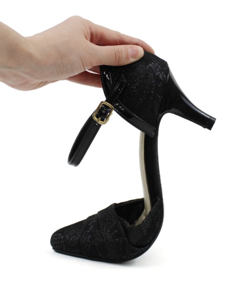 jurer(ジュレ)の「アーモンドトゥセパレートレースパンプス(パンプス・レディース・ブラック/ベージュ/シルバー/ゴールド・M/L/LL/S)」の15枚目の写真