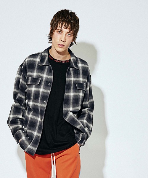 MSML(エムエスエムエル)の「BALLOON CHECK SHIRTS(シャツ/ブラウス・メンズ・ブラック/ブルー/レッド・SMALL/MEDIUM/LARGE)」の4枚目の写真