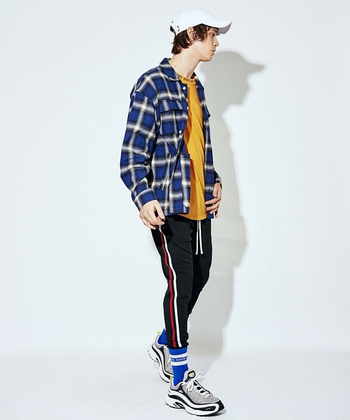 MSML(エムエスエムエル)の「BALLOON CHECK SHIRTS(シャツ/ブラウス・メンズ・ブラック/ブルー/レッド・SMALL/MEDIUM/LARGE)」の13枚目の写真