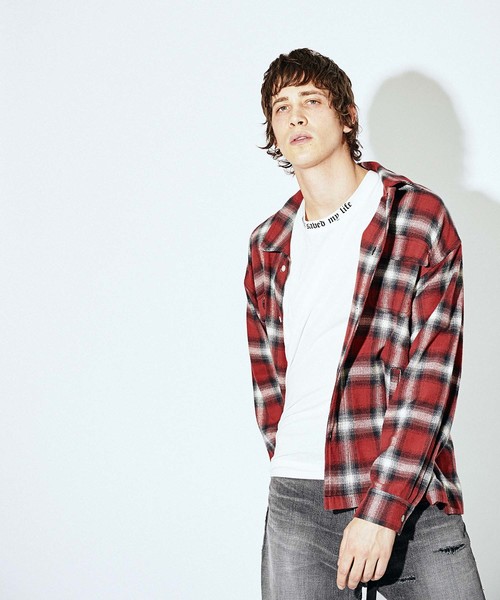 MSML(エムエスエムエル)の「BALLOON CHECK SHIRTS(シャツ/ブラウス・メンズ・ブラック/ブルー/レッド・SMALL/MEDIUM/LARGE)」の8枚目の写真
