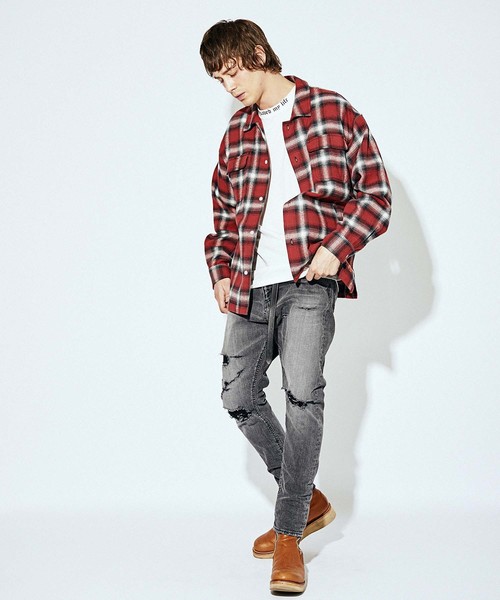 MSML(エムエスエムエル)の「BALLOON CHECK SHIRTS(シャツ/ブラウス・メンズ・ブラック/ブルー/レッド・SMALL/MEDIUM/LARGE)」の22枚目の写真