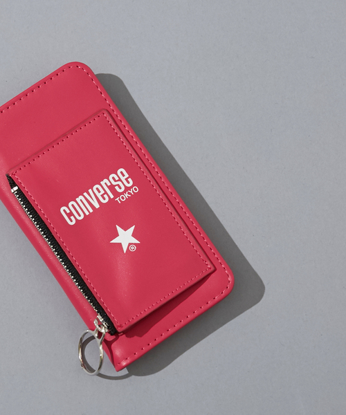 Converse Tokyo コンバーストウキョウ の コインケース付手帳型iphoneケース スマホケース カバー Wear