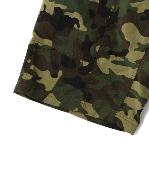 Gramicci × DUFFER 別注ギアショーツ ハーフパンツ カモ 迷彩 GRAMICCI (グラミチ) カモ ニューナロー ショーツ ハーフパンツ