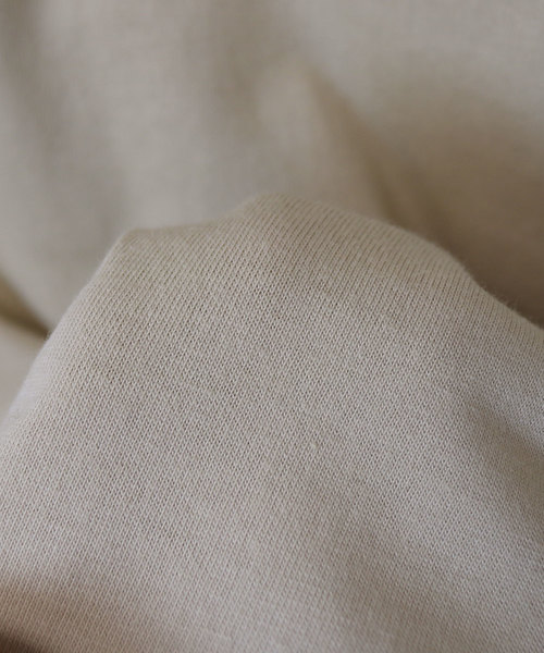 andme(アンドミー)の「ボックスロゴ刺繍フレンチスリーブTシャツ(Tシャツ/カットソー・レディース・ブラック/オフホワイト/ベージュ/ブラウン系その他・M)」の13枚目の写真