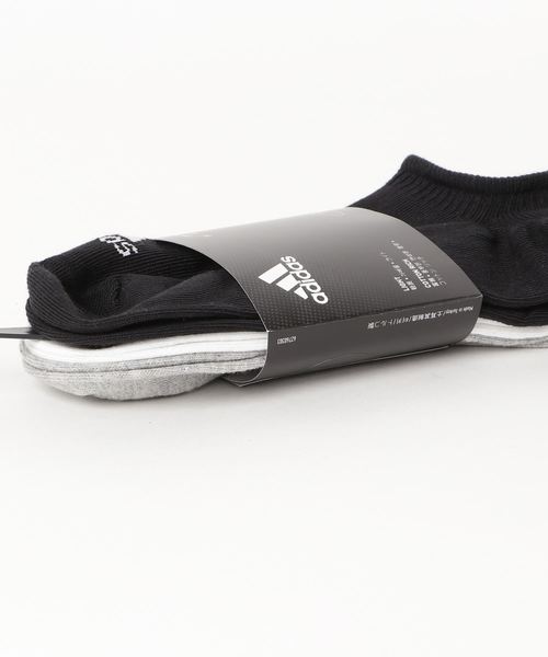 adidas（アディダス）の「ノーショー ソックス 3足組み [NoShow Socks 3 Pairs] アディダス（ソックス/靴下）」 WEAR