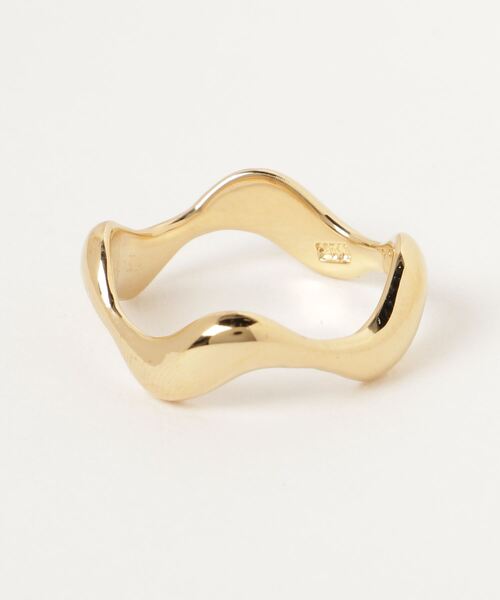 YArKA（ヤーカ）の「【YArKA/ヤーカ】silver925  tears wave ring[nwr]/涙モチーフ波リング シルバー925（リング・レディース・ゴールド/シルバー・#9/#11/#13/#15/#17/#19）」の9枚目の写真