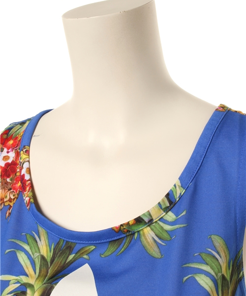 adidas Originals（アディダスオリジナルス）の「アディダス オリジナルス ファーム コラボ FARM FRUTAFLOR TANK（タンクトップ・レディース・マルチ・SMALL/MEDIUM）」の4枚目の写真