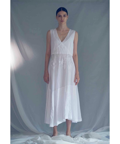 セール テーブルクロスノースリーブワンピース ドレス Nesessaire ネセセア のファッション通販 Zozotown