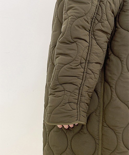 chuclla（チュクラ）の「【chuclla】【2019AW】キルティングコート ロングコート chw900（その他アウター・レディース・グレイッシュベージュ/カーキ/オフホワイト・FREE）」の9枚目の写真