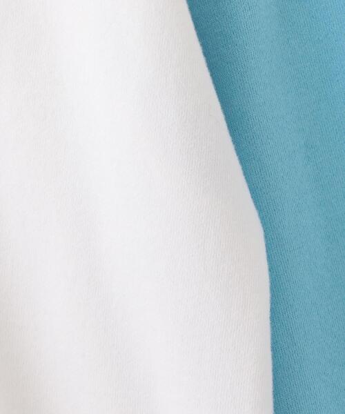 Champion（チャンピオン）の「【キッズ】〔別注〕CHAMPION（チャンピオン）ロゴ スウェット/ クレイジーパターン（スウェット・キッズ・オフホワイト/ダークグレー/ベージュ・120cm/110cm/130cm/100cm）」の6枚目の写真