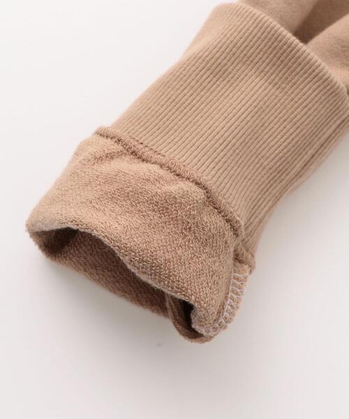 Champion（チャンピオン）の「【キッズ】〔別注〕CHAMPION（チャンピオン）ロゴ スウェット/ クレイジーパターン（スウェット・キッズ・オフホワイト/ダークグレー/ベージュ・120cm/110cm/130cm/100cm）」の7枚目の写真