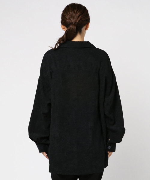 MANGROVE（マングローブ）の「【MANGROVE SELECT】オーバーサイズコーデュロイジャケット（カバーオール・レディース・ブラック/ナチュラル・FREE）」の20枚目の写真