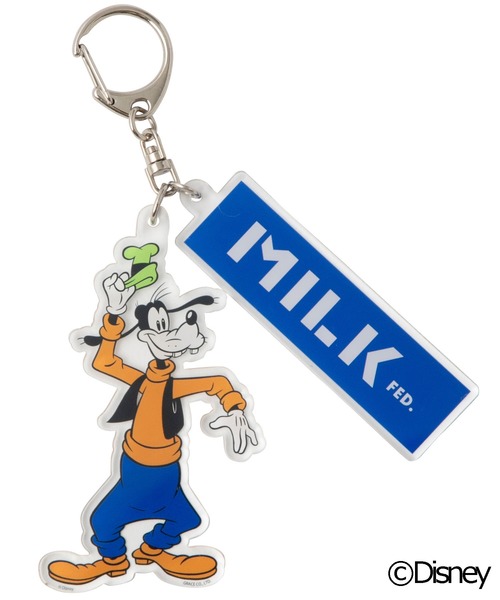 Key キーホルダー Disney 財布 小物 Chain Chain Goofy キーホルダー Milkfed ミルクフェド のファッション
