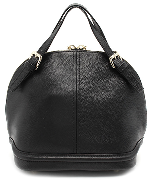 ROSE BUD（ローズバッド）の「S779 LEATHER ROUND HANDBAG（ハンドバッグ・レディース・ブラック/イエロー・ONE SIZE）」の9枚目の写真