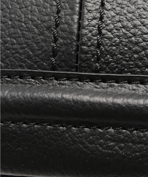 ROSE BUD（ローズバッド）の「S779 LEATHER ROUND HANDBAG（ハンドバッグ・レディース・ブラック/イエロー・ONE SIZE）」の12枚目の写真