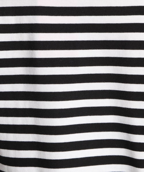 niko and...（ニコアンド）の「インドオーガニックボートネックロンT（Tシャツ/カットソー・レディース・ブラック/ベージュ/カーキ・MEDIUM/LARGE）」の17枚目の写真