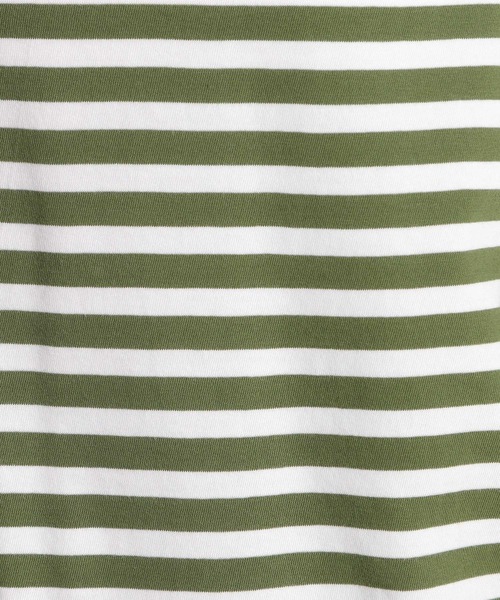 niko and...（ニコアンド）の「インドオーガニックボートネックロンT（Tシャツ/カットソー・レディース・ブラック/ベージュ/カーキ・MEDIUM/LARGE）」の7枚目の写真