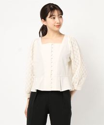 flower | フラワリーレースブラウス(シャツ/ブラウス)