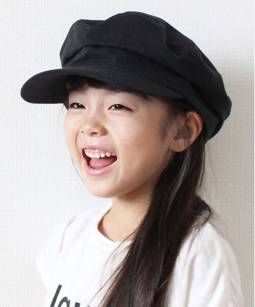 GRIN BUDDY（グリンバディ）の「【GRIN BUDDY / グリンバディ】マリン キャップ / Natural Marine Cap（キャップ・キッズ・ブラック/ベージュ/ブルー・54cm）」の2枚目の写真