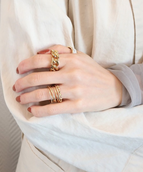 D U E アクセサリー マルチプルリング（リング） リング｜D U E（ディー ユー イー）のファッション