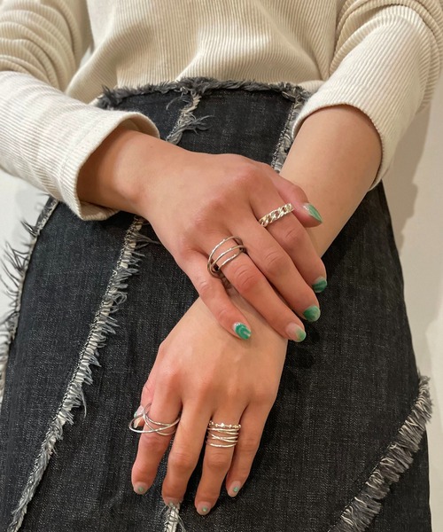 D U E アクセサリー マルチプルリング（リング） リング｜D U E（ディー ユー イー）のファッション