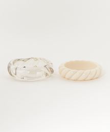 WEGO | WEGO/【2点セット】クリアバングル(バングル/リストバンド)