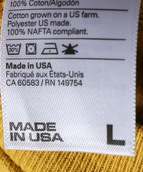 JOURNAL STANDARD(ジャーナルスタンダード)の「【LA APPAREL / ロサンゼルスアパレル】 14oz. Heavy Fleece Pullover C(スウェット・メンズ・イエロー/ホワイト系その他/Red/ブラック系その他・SMALL/MEDIUM/LARGE/X-LARGE)」の16枚目の写真