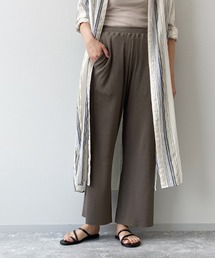 LAKOLE | セルフカットソリッドリブパンツ / LAKOLE(その他パンツ)