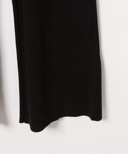 LAKOLE(ラコレ)の「セルフカットソリッドリブパンツ / LAKOLE(その他パンツ・レディース・ブラウン系その他/ブラック/ブラウン・MEDIUM/SMALL)」の8枚目の写真