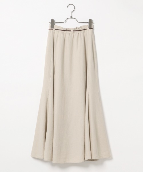 PAGEBOY（ページボーイ）の「リネンレーヨンマーメイドスカート（スカート・レディース・ライトグレー/ブラック/パープル/カーキ・FREE）」の17枚目の写真