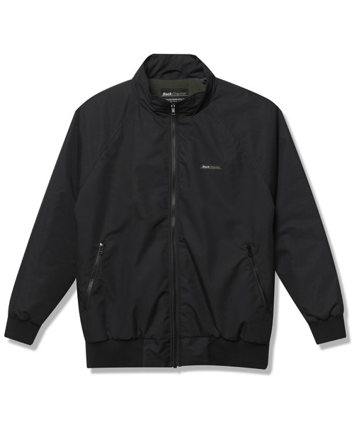 バックチャンネル　スタンドカラー　ジャケット　ブラック バックチャンネル スタンド カラー ジャケット | BACK CHANNEL