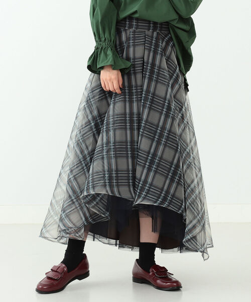 nana‪‪☺︎‬CAROLINA GLASER  フリンジニットスカート CAROLINA GLASER（カロリナ グレイサー）の「CAROLINA GLASER