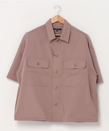 WEGO | WEGO/ビッグポケット5分袖CPOシャツ(シャツ/ブラウス)