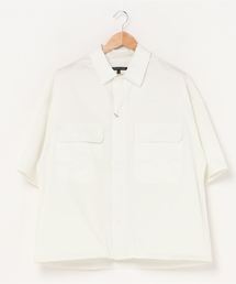 WEGO | WEGO/ビッグポケット5分袖CPOシャツ(シャツ/ブラウス)