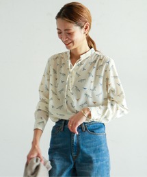 NOMBRE IMPAIR | FOX&BIRD ﾀｲ付きﾌﾞﾗｳｽ(シャツ/ブラウス)