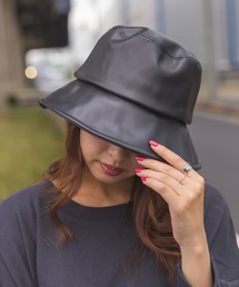 SpRay | フェイクレザーバケットハット(ハット)