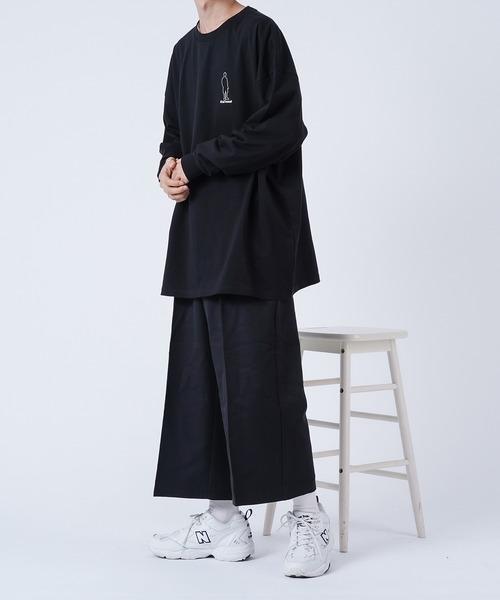 kutir(クティール)の「アソートプリントロンT(Tシャツ/カットソー・メンズ・その他/ホワイト/カーキ/ブラック/ダークパープル/オフホワイト/ダークブラウン/ダークブルー・SMALL/MEDIUM/LARGE)」の22枚目の写真