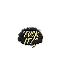 HUF（ハフ）の「FUCK IT LAPEL PIN　 HUFハフ ピンバッヂ（バッジ）」