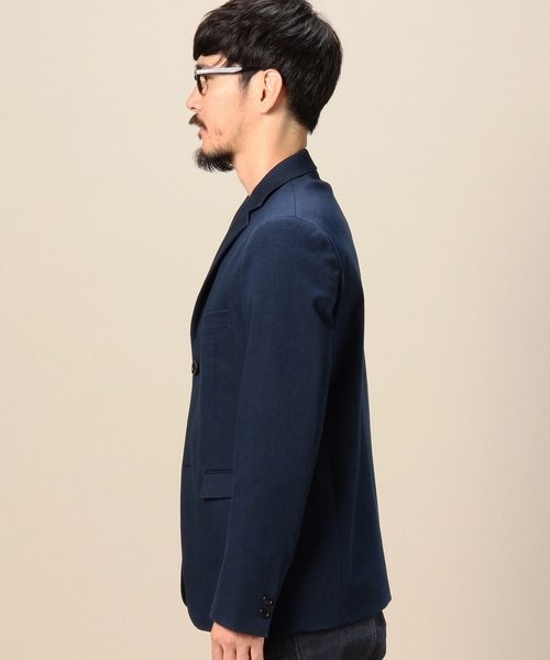 BEAUTY&YOUTH UNITED ARROWS（ビューティーアンドユースユナイテッドアローズ）の「BY インディゴ ストレッチ 2B ジャケット ◆（テーラードジャケット・メンズ・ネイビー・LARGE/X-LARGE/SMALL/MEDIUM）」の3枚目の写真