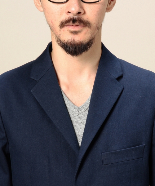 BEAUTY&YOUTH UNITED ARROWS（ビューティーアンドユースユナイテッドアローズ）の「BY インディゴ ストレッチ 2B ジャケット ◆（テーラードジャケット・メンズ・ネイビー・LARGE/X-LARGE/SMALL/MEDIUM）」の5枚目の写真