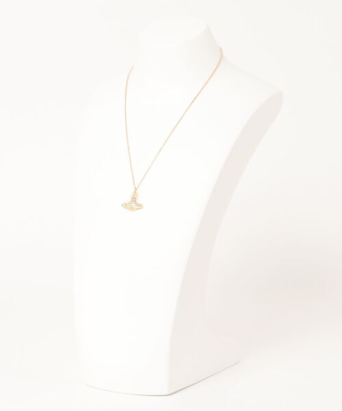 Vivienne Westwood（ヴィヴィアンウエストウッド）の「63020090/MINNIE BAS RELIEF PENDANT（ネックレス・レディース・ゴールド/ピンク/シルバー・FREE）」の5枚目の写真