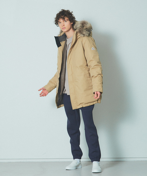 MYSELF ABAHOUSE（マイセルフアバハウス）の「【MYSELF ABAHOUSE】ネオスウェード ボタンレス カーディガン（カーディガン/ボレロ・メンズ・カーキ/アイボリー/グレー/ブラック/ブルー・46/48）」の16枚目の写真