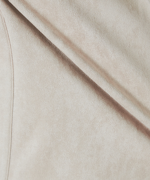 MYSELF ABAHOUSE（マイセルフアバハウス）の「【MYSELF ABAHOUSE】ネオスウェード ボタンレス カーディガン（カーディガン/ボレロ・メンズ・カーキ/アイボリー/グレー/ブラック/ブルー・46/48）」の19枚目の写真