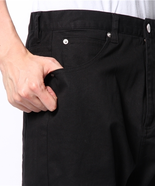 WEGO(ウィゴー)の「WEGO/サルエルチノパンツ(チノパンツ・メンズ・ブラック/グレー/ベージュ・MEDIUM/LARGE)」の8枚目の写真